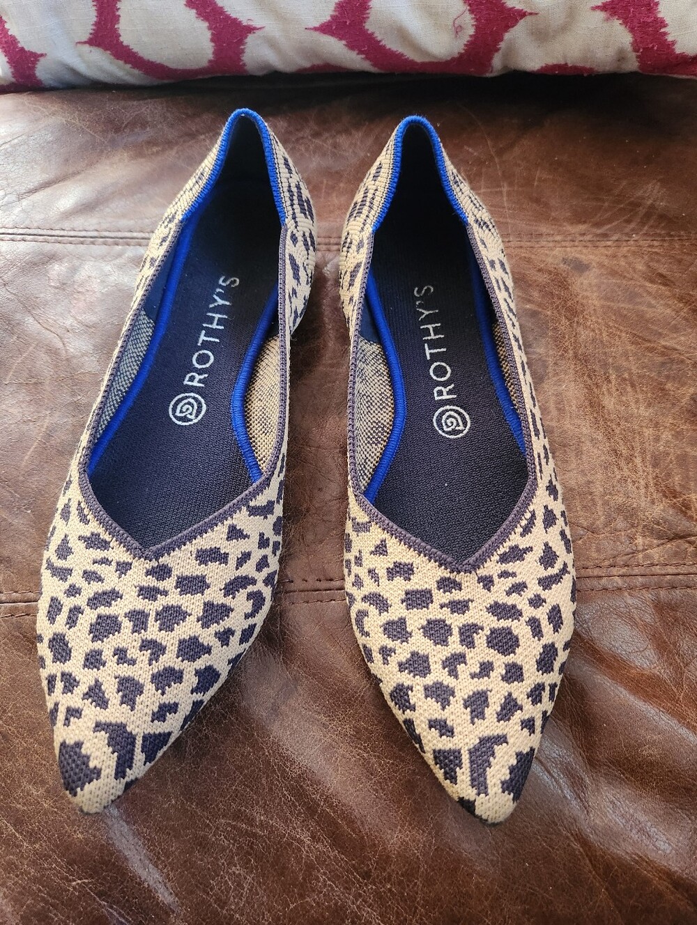 Rothy's Leopard The Point Flats New